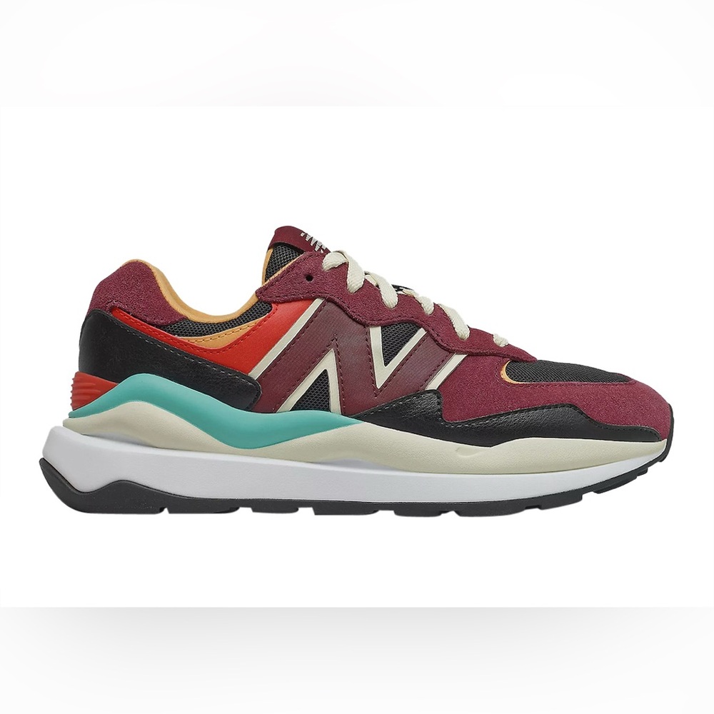 New Balance 57/40 Maroon Sneaker